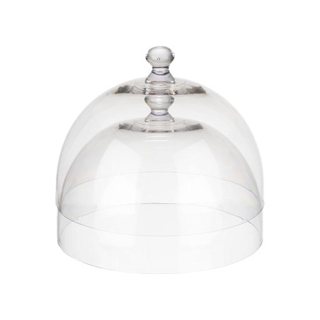 Cloche transparente polycarbonate  H22 x L30 cm