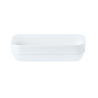 Ravier rectangulaire Restaurant 14x9x3,5 cm en opale blanc