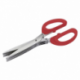 Ciseaux herbes - 5 lames - Rouge