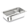 Bac gastro 1/1 - H65mm - Plein inox - 532x325 mm