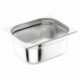 Bac gastro 1/9 - H100mm - Plein inox - 176x108 mm