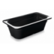 Bac gastro 1/3 - H65mm - Melamine noir - 532x325 mm