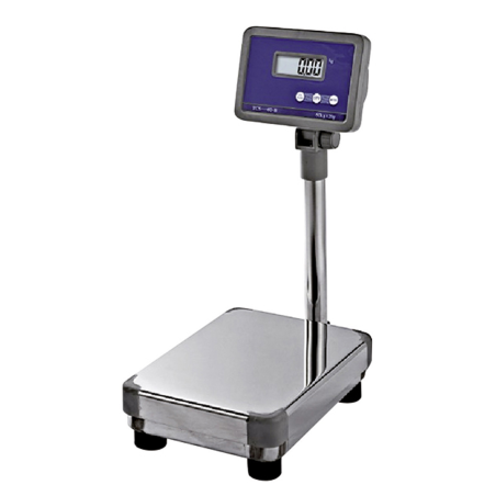 Balance de réception électrique mono capteur 60kg / précision 20g - 390x290x640 mm