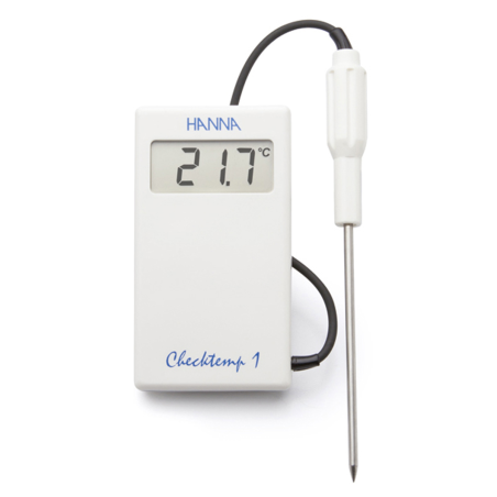 Thermomètre étanche de précision - sonde 165 mm -câble 1m - gamme de -50 à +150°C