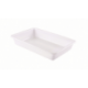 Bac plat 5L blanc - 437x285x75 mm