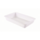 Bac plat 8L blanc - 485x335x75 mm