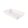 Bac plat 8L blanc - 485x335x75 mm