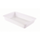 Bac plat 10L blanc -540x385x80 mm