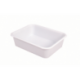 Bac à diviseuse 20L - 530x410 mm Ht. 140mm blanc