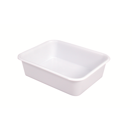 Bac à diviseuse 20L - 530x410 mm Ht. 140mm blanc