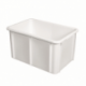 Bac plein alimentaire 55L - 600x400 mm Ht.315mm blanc