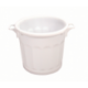 Container 75L empilable blanc Ø54x48,5 cm (couvercle vendu séparément)