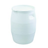Fût 50L PEHD + couvercle Ø393x540 mm blanc