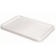 Couvercle pour bac plein alimentaire rectangulaire 25/35/55L 600x400mm blanc