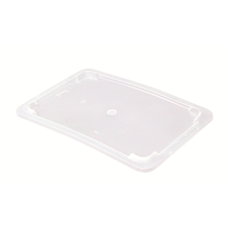 Couvercle transparent pour bac rectangulaire 5L - 290x445 mm