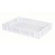 Caisse ajourée 15L - 600x400 mm Ht.90mm blanc