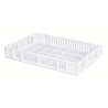 Caisse ajourée 15L - 600x400 mm Ht.90mm blanc