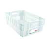 Caisse ajourée 600x400x197 mm blanche
