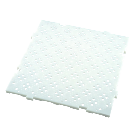 Caillebotis nid d'abeille PEHD 500x500x22 mm