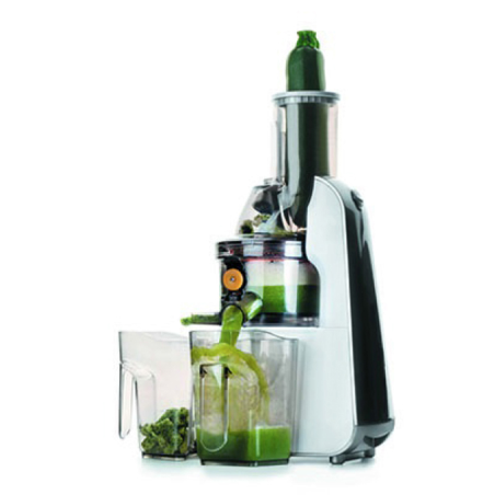 Extracteur de jus 500ml ultra silencieux à rotation lente 240W 230V mono - 2 bols de 1L inclus