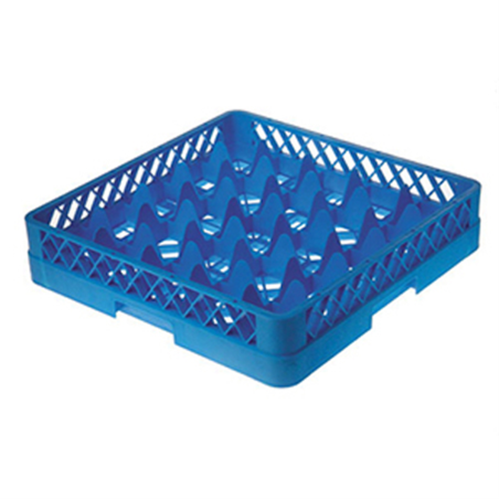 Casier à verres pour 49 verres maxi Ø64mm - 500x500x100 mm