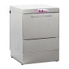 Lave-vaisselle 30 paniers/h - Cycle de lavage 120° - Surchauffeur 4,5kW - 600x600x820 mm