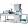 Lave-vaisselle sans adoucisseur - 3 cycles de lavage - Surchauffeur 9kW - 620x765x1460/1840 mm