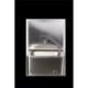 Lave-mains à commande fémorale - Cuve 33x23x13 cm - Extérieur 40x33,5x56,5 cm - Inox AISI 304