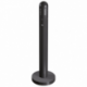 Cendrier totem anthracite - galvanisé - 3L (900 mégots) - Ø300xH1050 mm