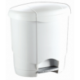 Poubelle plastique à pédale - 4L - 19,1x23,5x18,6 cm