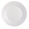 Assiette plate  23,5cm Stairo en opale blanc