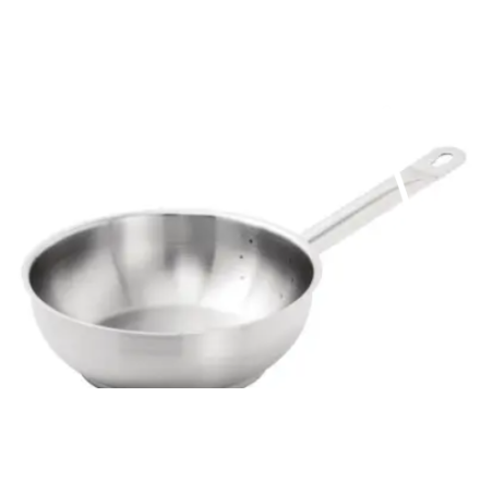 Sauteuse Ø 24cm conique en inox