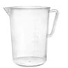 Pot mesureur en polypropylène 5000 ml