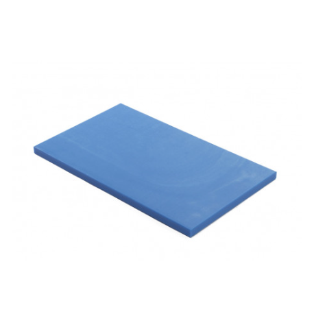 Planche GN polyéthylène bleue épaisseur 2 cm en 53 x 32,5 x 2 cm