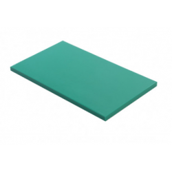 Planche GN polyéthylène verte épaisseur 2 cm en 53 x 32,5 x 2 cm