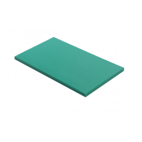 Planche GN polyéthylène verte épaisseur 2 cm en 53 x 32,5 x 2 cm
