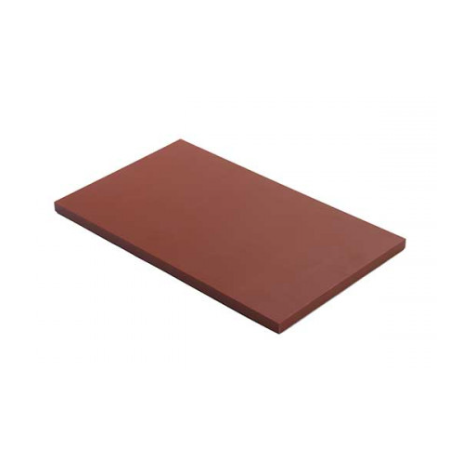 Planche GN polyéthylène brun épaisseur 2 cm en 53 x 32,5 x 2 cm