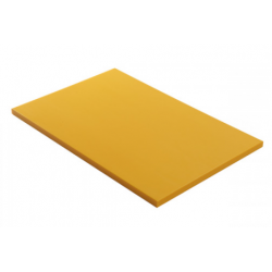 Planche jaune 60 x 40 x 2 cm