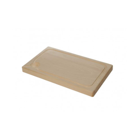 Planche à rigole en bois 40 x 28 x 2,5 cm