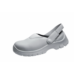 Sabots de sécurité CLEAN blanc - norme SB - semelle antistatique - Vendu par paire