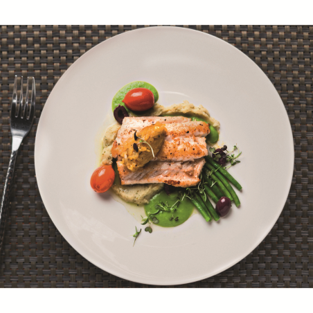 Assiette plate ronde Ø27 cm MONALYSA