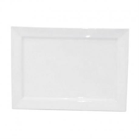 Assiette plate 30x20 cm