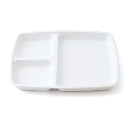 Plateau 3 compartiments - 21x25 cm