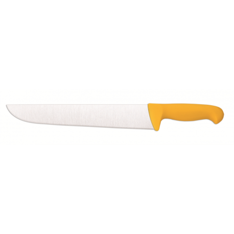 Couteau de boucher Lame 30cm Série 2900 polypro jaune