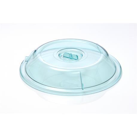 Cloche couvre-assiettes polyamide Ø23,8x4,5 cm jusqu'à 150°c