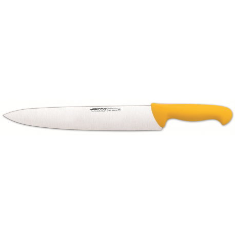 Couteau de cuisine Lame 30cm Série 2900 polypro jaune