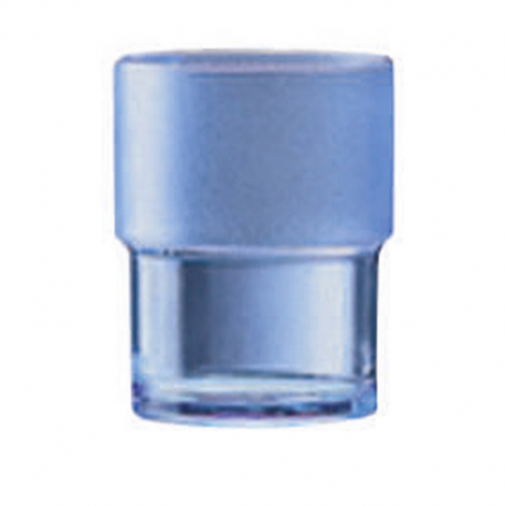 Verre incassable en bleu- 16 cl- Ø6,2x7,7 cm