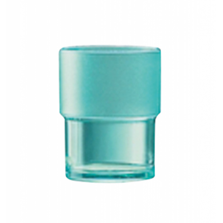 Verre incassable en vert- 16 cl- Ø6,2x7,7 cm