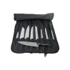 Trousse à couteaux garnie 7 couteaux Maître + 1 fusil à aiguiser