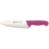 Couteau de cuisine Lame 20cm polypro fuchsia sans gluten